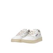 Autry Medalist Low Läder Sneakers White, Dam