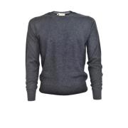 Cashmere Company Jersey Gray, Herr