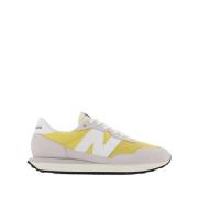 New Balance Casual Chamois Läder Sneakers White, Herr