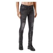 Philipp Plein Jeans Black, Herr