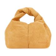 JW Anderson Beige Mini Twister Hobo Handväska Beige, Dam