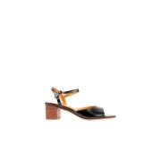 Bobbies Paris High Heel Sandals Black, Dam