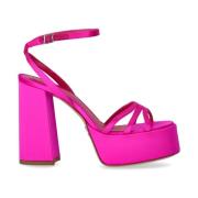 Sergio Levantesi High Heel Sandals Pink, Dam