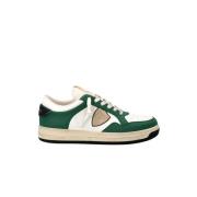 Philippe Model Lyon Återvinnings Mixage Sneakers Green, Herr