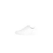 National Standard Lädersneakers med gummisula White, Dam