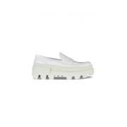 Moncler Maxence Slip-on Loafers White, Dam