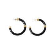 Aurélie Bidermann Earrings Black, Dam