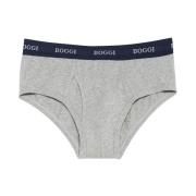 Boggi Milano Stretch bomulls jerseybriefs Gray, Herr