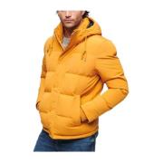 Superdry Everest Quiltad Jacka Yellow, Herr