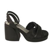 Poesie Veneziane High Heel Sandals Black, Dam