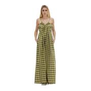 Erika Cavallini Maxi klänningar Green, Dam