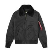 Alpha Industries FLätt Jacka Injector III Black, Herr