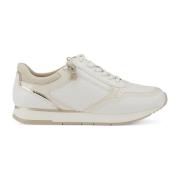 Tamaris Offwhite Comb Casual Stängd Sportsko White, Dam