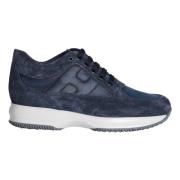 Hogan Högkvalitativa sneakers för den moderna mannen Blue, Herr