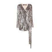 Rotate Birger Christensen Party Dresses Gray, Dam