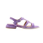 Laura Bellariva Platta Sandaler Purple, Dam