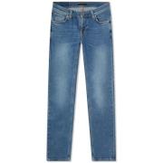 Nudie Jeans Jeans tätt Terry öppen Blue, Herr