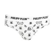 Philipp Plein 34; bi-pack trosor White, Dam