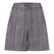 Kocca Shorts med randigt optiskt mönster Multicolor, Dam