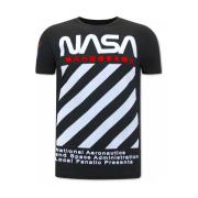 Local Fanatic Nasa Herr T Shirt Black, Herr