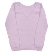 Roberto Collina Round-neck Knitwear Purple, Dam