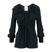 Semicouture Blouses Black, Dam