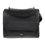 Lancel Svart Ninon Flapväska Black, Dam