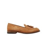 Scarosso Sienna Loafers Brown, Dam