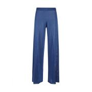 Circus Hotel Wide Trousers Blue, Dam