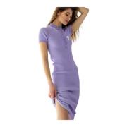 ICE Play Shirt Dresses Purple, Dam