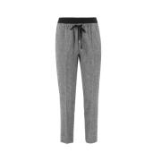 Le Tricot Perugia Trousers Gray, Dam