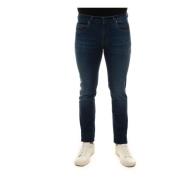 Fay 5 pocket denim Jeans Blue, Herr