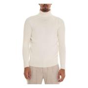 Gran Sasso Turtleneck pullover White, Herr