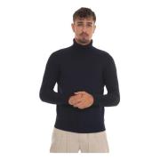 Gran Sasso Turtleneck pullover Blue, Herr