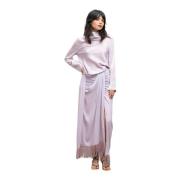 Ahlvar Gallery Ayumi silk blouse light purple Purple, Dam