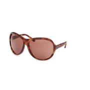 Moncler Ellesole Ml0284 52E Solglasögon Brown, Unisex