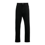 Haikure Svarta Straight-Leg Jeans Black, Herr