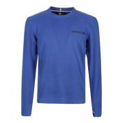 Moncler Bluette Sweatshirt - Stilren och Bekväm Blue, Herr