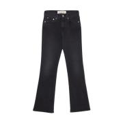 Roy Roger's Svarta Bootcut Jeans Black, Dam