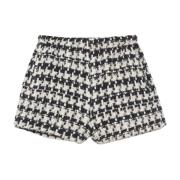 Anine Bing Tweedshorts med bred midja Black, Dam