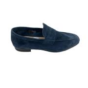 Antica Cuoieria Loafers Blue, Herr