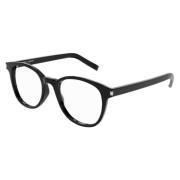 Saint Laurent Svarta Genomskinliga Solglasögon SL 523 Black, Unisex