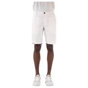 Eleventy Beige Shorts med Fickor Beige, Herr