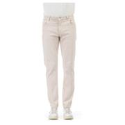 Eleventy Beige Denim Jeans Beige, Herr