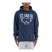 MC2 Saint Barth Ski Sweatshirt Stilfullt Tillägg Komfort Stil Blue, He...