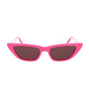 Ambush Occhiali da Sole Cat-Eye Audaci Sunglasses Pink, Unisex