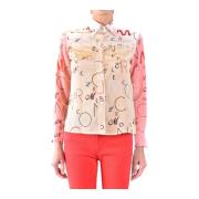 Moncler Skjorta, Style ID: 576058054A6B Pink, Dam