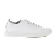 Henderson Vita Läder Sneakers, Tillverkade i Italien White, Herr