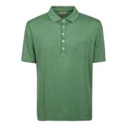 Massimo Alba Polo Shirts Green, Herr