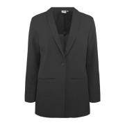 2-Biz Smart Blazer Jacka Black, Dam